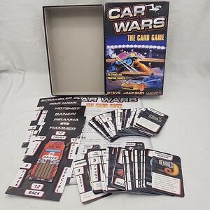 Game Car Wars Card Killer Battle Missles Guns Steve Jackson Games Used 2015